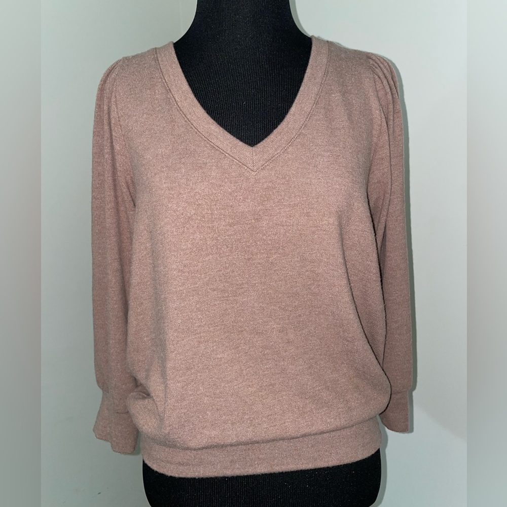 Michael Stars sweater in brown in size small.